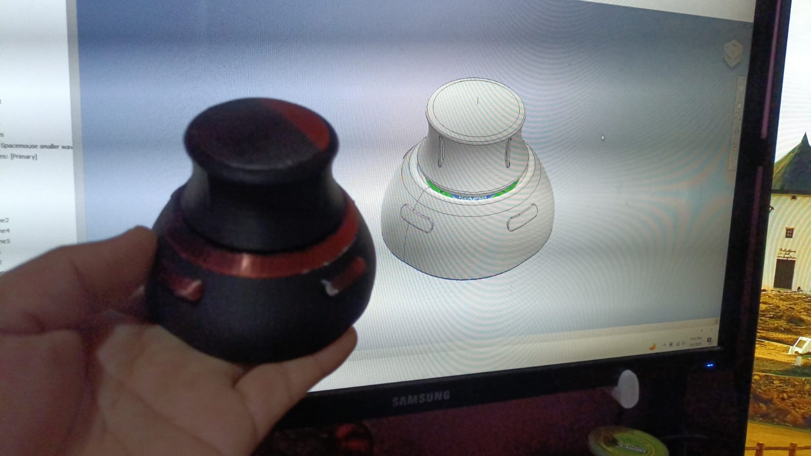 Prototype 2 — 3D printed by Moon Studio 3D